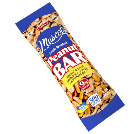 MASCOT PEANUT BAR 2.20Z