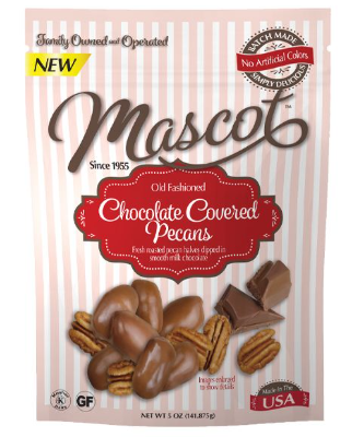 CHOCOLATE COVERED PECANS 5OZ