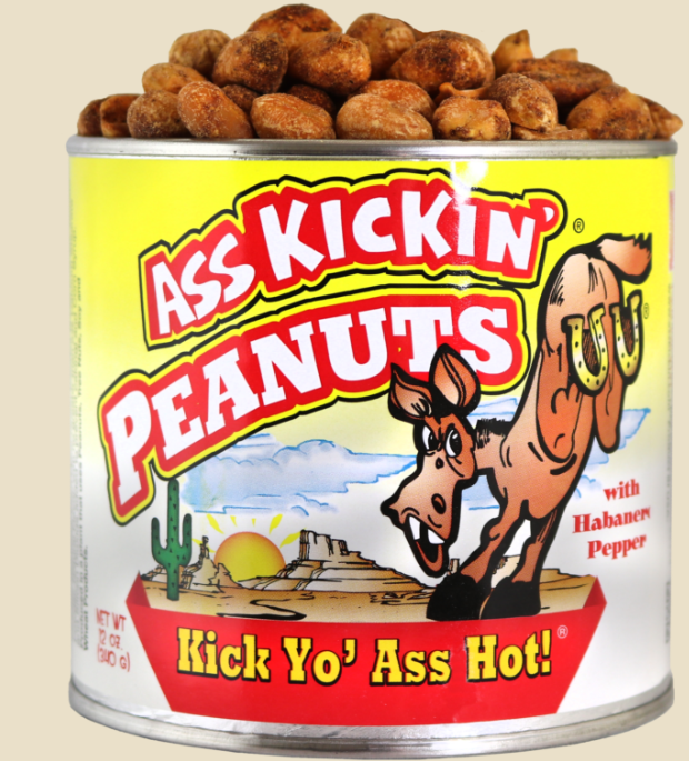 ASS KICKIN PEANUTS 12OZ