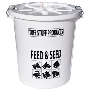 FEED & SEED STORAGE W/LID 26GA