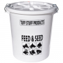FEED & SEED STORAGE W/LID 26GA