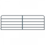 6 BAR BLACK RND CRN GATE 12'