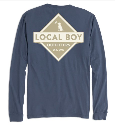 YTH LONG SLEEVE DIAMOND SIG TEE