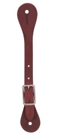 BURGUNDY LADIES/YTH SPUR STRAP