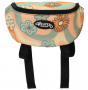 RETRO FLOWER SADDLE POUCH