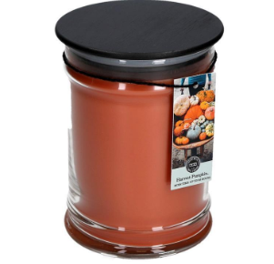 HARVEST PUMPKIN LRG JAR CANDLE