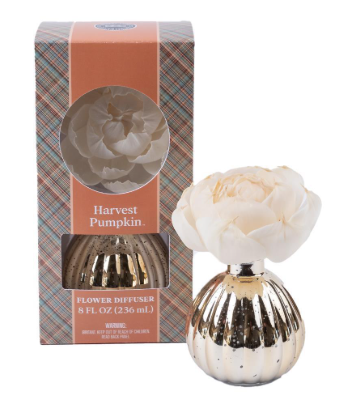 HARVEST PUMPKIN FLOWER DIFFUSER