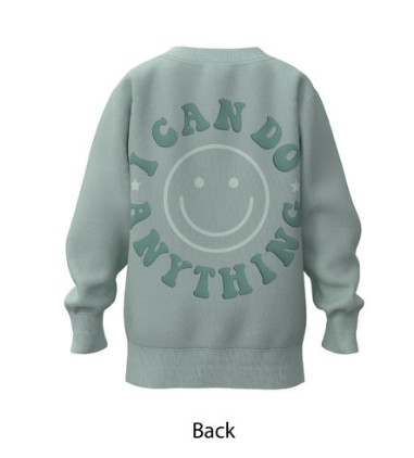 YTH  PUFF PRINT SWEATSHIRT