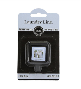LAUNDRY LINE CAR VENT CLIPS