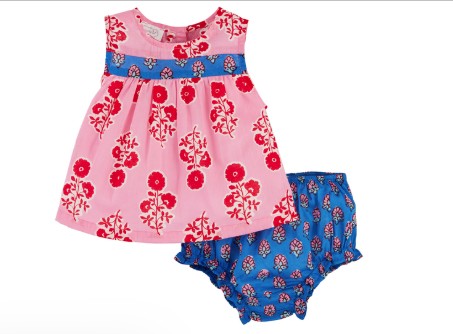 MIXED PRINT PINAFORE