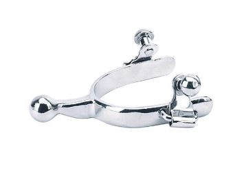 NICKEL YOUTH SPURS 1-1/2" SHANK