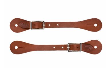 BROWN LADIES/YOUTH SPUR STRAPS