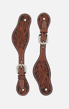CHESTNUT LADIES SPUR STRAPS