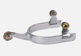 STEEL MEN'S ROPING SPURS