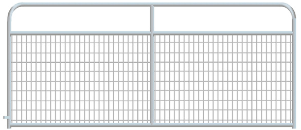2X4 WIRE GALV RND CRN GATE 8'