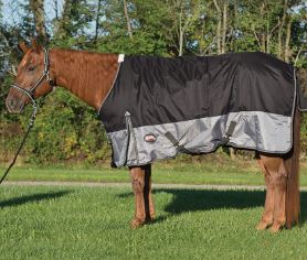 BLACK RAINSHEET 78" 600D