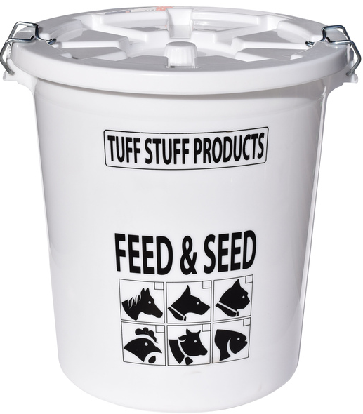 FEED & SEED STORAGE W/LID 12GAL