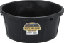 BLACK ROUND RUBBER FEEDER 6.5GAL