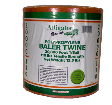 ORANGE POLY BALER TWINE 20000'