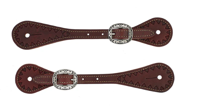 TRIANGLE ENGR YTH SPUR STRAPS