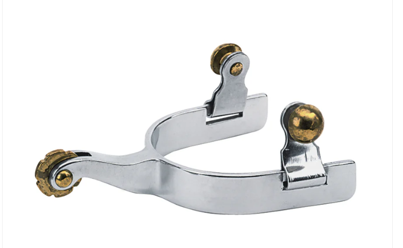 STEEL LADIES ROPING SPURS