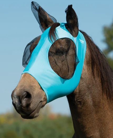 TURQUOISE COOLCORE LYCRA  FLYMASK