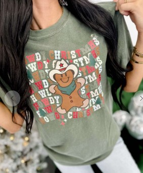 YTH HOWDY GINGER XMAS TEE