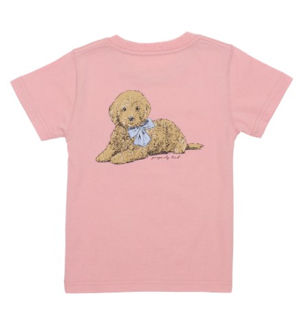 GIRLS DOODLE BLUSH TEE
