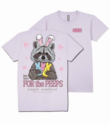 YTH PEEPS LILAC TEE