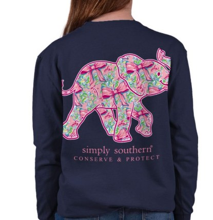 YTH LS TRACK2 BOW ECLIPSE TEE