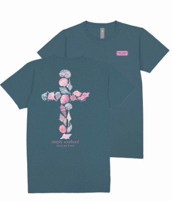 YTH SHELL CROSS COMET TEE