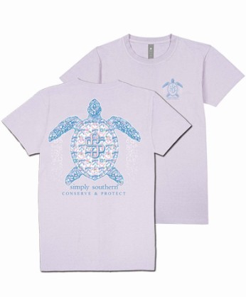 YTH TRACK4 BOW LILAC TEE