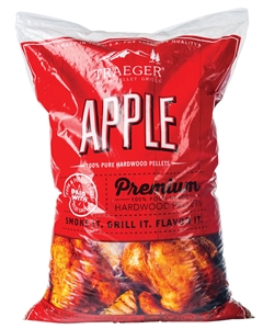 APPLE WOOD PELLETS 20LB