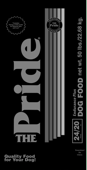 PRIDE DOG FOOD 50LB BLACK