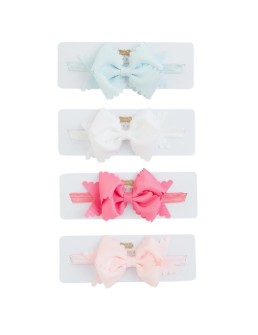 SCALLOP BOW HEADBANDS