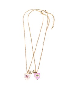 BFF RAINBOW BUTTERLY NECKLACE