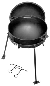 CAST IRON JAMBALAYA KETTLE 7GA