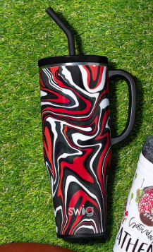 FANZONE BLACK RED MEGA MUG 40 OZ