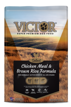 VICTOR CHICKEN MEAL& RICE 40LB