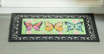 FLEUR SCROLL SASSAFRA MAT TRAY