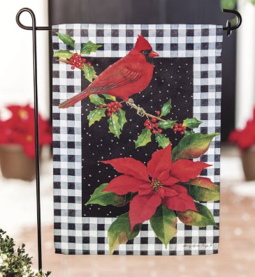 CARDINAL HOLLY GRDN FLAG