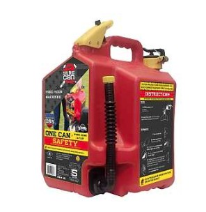 RED SAFETY GAS CAN 5GAL