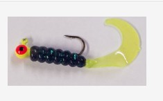 CHARTREUSE/JUNEBUG CRAPPIE JIG