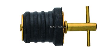 BOAT DRAIN PLUG W/HANDLE 1"