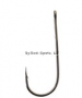 BLACK CHROME WORM HOOK 1/0 6PK