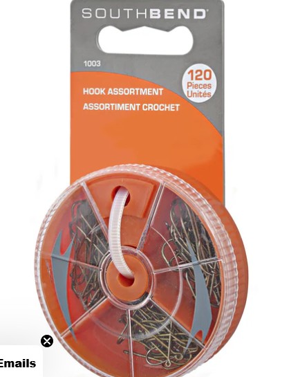 HOOK ASSORTMENT 120PC