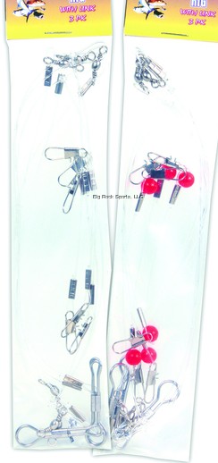 2-DROP BOTTOM RIG W/RED BEADS