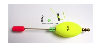 OVAL YELLOW AGGRAVATOR RIG 2.5"