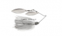 WILLOW WHITE/SILVER SPINNERBAIT