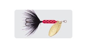 FLAME DALMATION ROOSTER TAIL 1/8